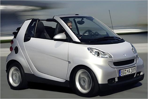 In 19,8 Sekunden erreicht der Smart cdi Tempo 100