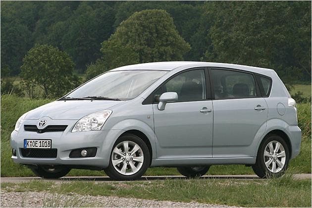 Der Toyota Corolla Verso erhielt nur dezente Modifikationen