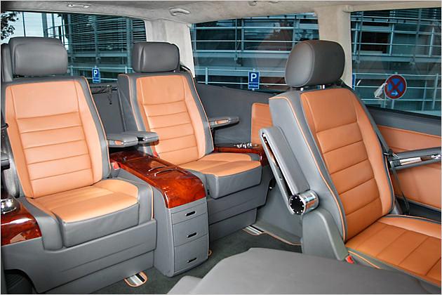 Die Sitze stammen übrigens von Bentley