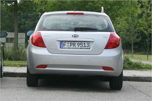 Beim Kia Cee`d ist das Heckfenster etwas größer