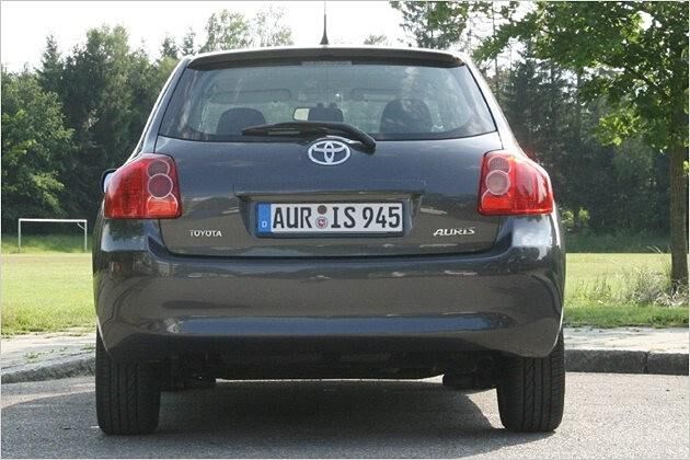 Gute Rück-Sicht beim Toyota Auris