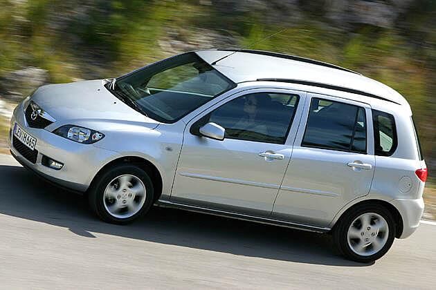 Der alte Mazda 2 hatte eine Van-artige Optik
