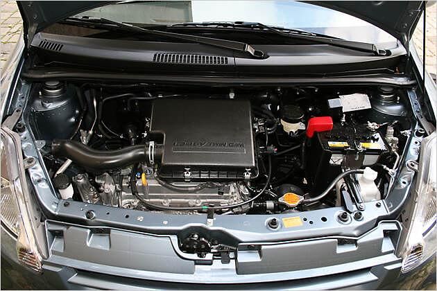 Der 1,3-Liter-Benziner unter der Haubeleistet 91 PS