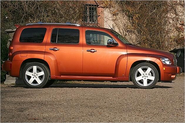 Der Chevrolet HHR hat eine Gesamtlänge von 4,48 Meter