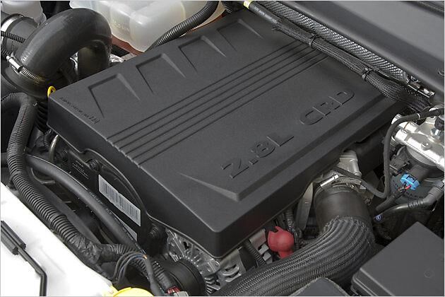 In Europa gefragt: Der 2,8-Liter-Diesel von VM Motori