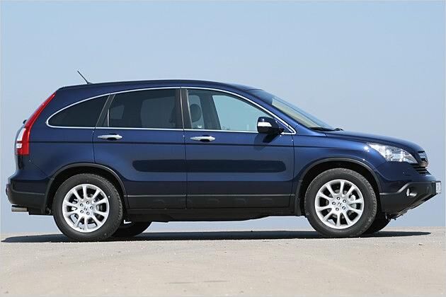 Der CR-V hat eine nach vorn gerückte Unterlippe