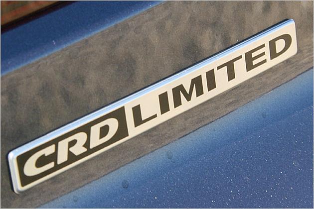 CRD steht für den Diesel, Limited für die gehobene Ausstattung