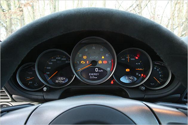 Die Skalierung des Tachometer ist sehr eng