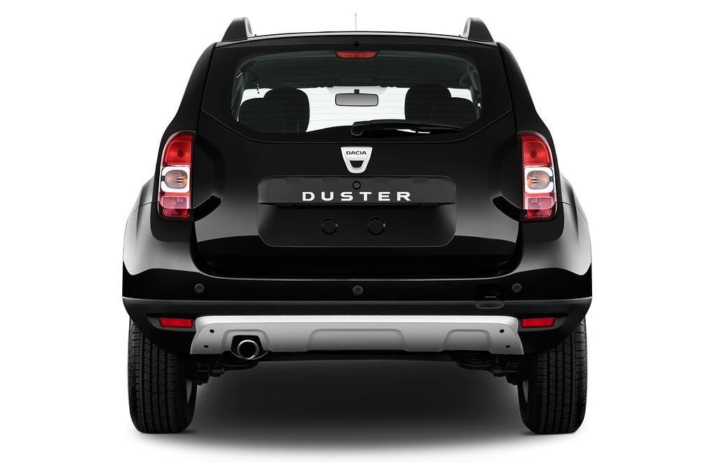 Dacia Duster (Baujahr 2014) Prestige 5 Türen Heckansicht