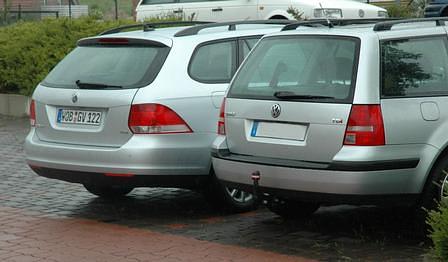 Neu und Alt: Volkswagen Golf Variant