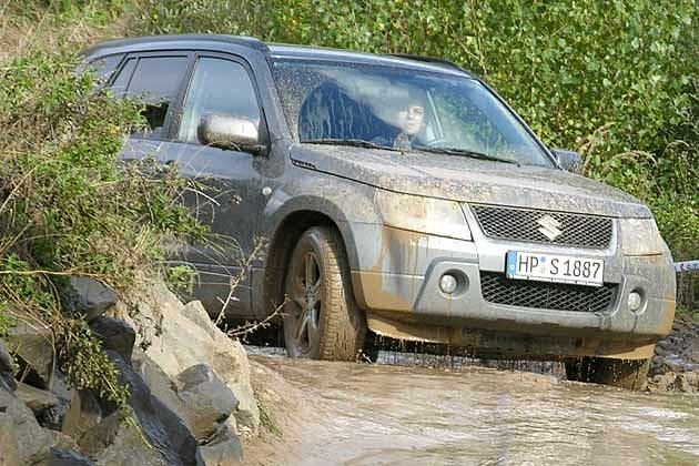 Und auf zur zweiten Runde durch den Offroadpark des ADAC