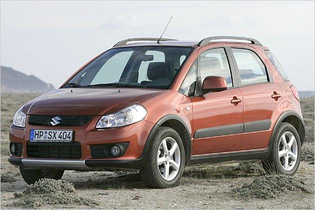In Offroadoptik (Versionen Comfort und alle Allradler) macht der SX4 wirklich was her