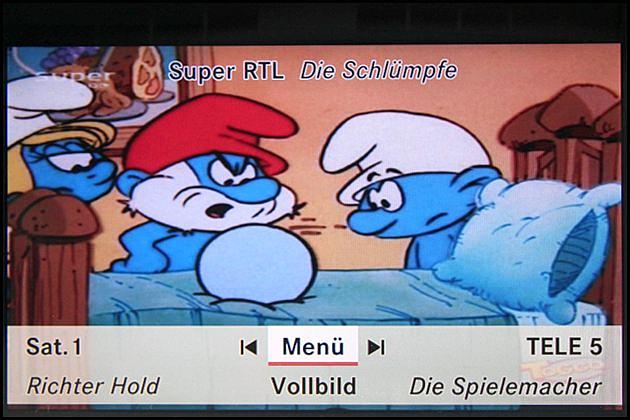Wenn der Wagen steht, gibt es prima Fernsehen per DVB-T
