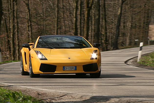 Dank Allrad-Antrieb hat der Gallardo eine super Traktion