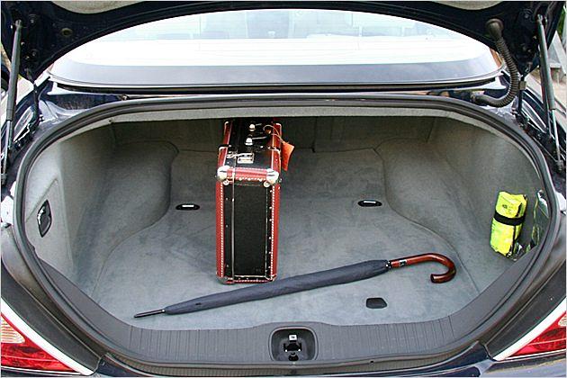 Der Kofferraum fasst angenehme 470 Liter