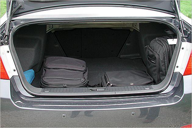 Der Kofferraum fasst 480 Liter Gepäck