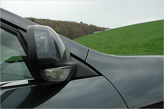 Up to date: Blinker in den Außenspiegelgehäusen