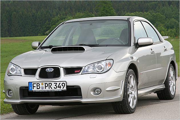 Zum Spurt bereit: Subaru Impreza WRX STI