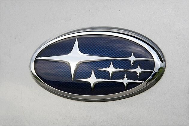 Längst ein bekanntes Zeichen: Die Subaru-Insignie