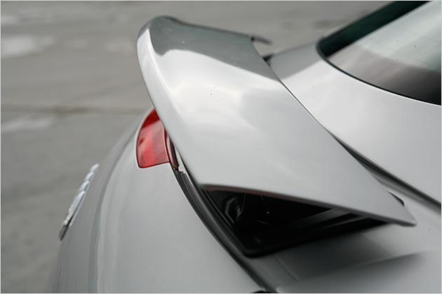 Ab Tempo 80 fährt der Spoiler wieder ein