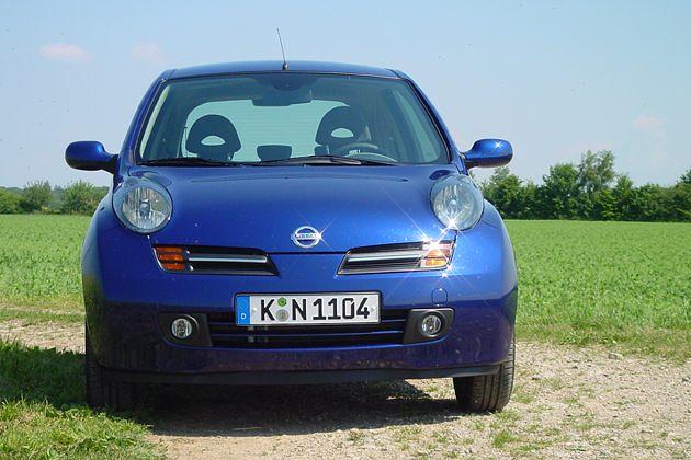 Nissan Micra: Die auffälligen Frontleuchten sind ein Erkennungsmerkmal