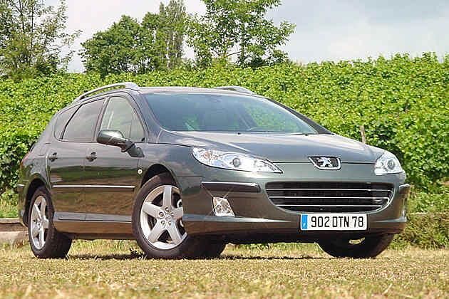 Der 407 war das erste Peugeot-Modell mit dem neuen, großen Grill