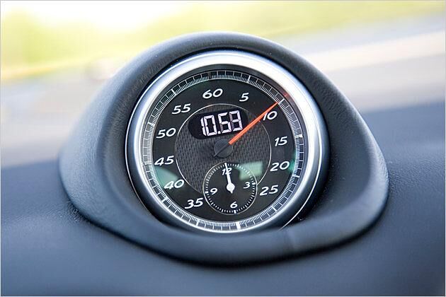 Aus dem Sport Chrono Paket: Die Stoppuhr für Arbeitsweg und Rennstrecke