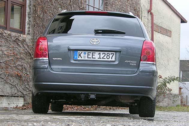 Schörkellos: Das Avensis-Combi-Heck
