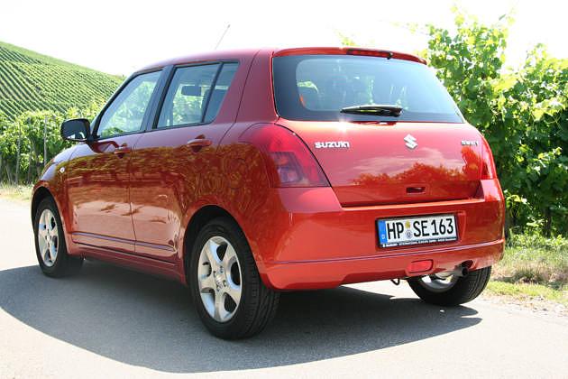 In Stadt und Land zu Hause: Der Suzuki Swift 1.3 mit automatisiertem Schaltgetriebe