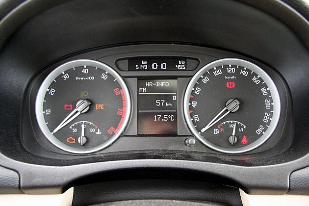 Die Instrumente sehen gut aus  sie würden auch zu einem sportlichen Fahrzeug passen