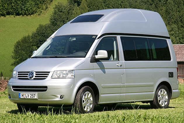 Die eignen vier Wände: VW California Hochdach 2.5 TDI