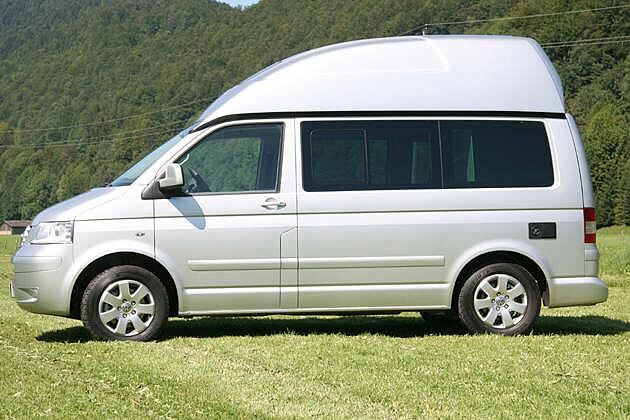 Trotz 2,60 Metern Höhe wirkt das Hochdach-Reisemobil nicht unförmig