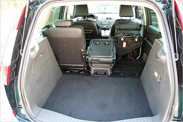 Das Sitzsystem im C-Max ermöglicht eine Vielzahl an Variationen