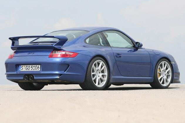 Der GT3 ist momentan der Porsche mit dem größten Heckflügel