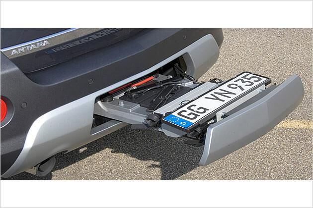 Will man Bikes transportieren, zieht man die Lade einfach heraus