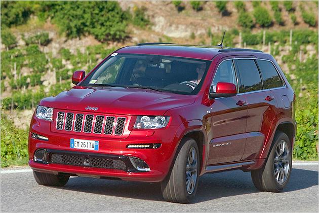 Jeep Grand Cherokee SRT: Mächtig viel Kraft, martialisch verpackt