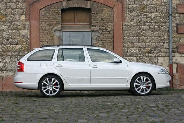 Ganz im Trend: Der Skoda ist auch in Weiß zu haben