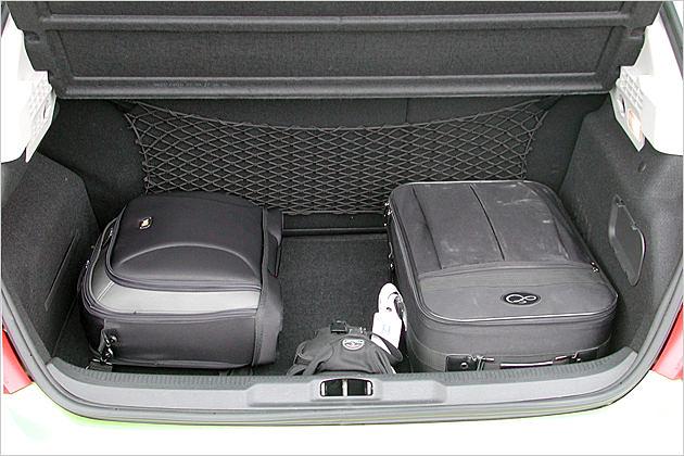 In den Kofferraum passen 270 Liter Gepäck