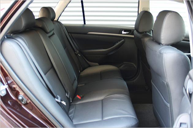 Gutes Platzangebot: Die Rückbank im Toyota Avensis
