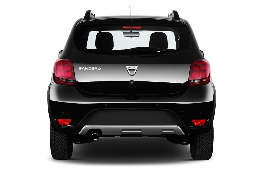 Dacia Sandero (Baujahr 2017) Stepway 5 Türen Heckansicht