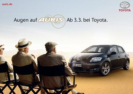 Toyota Auris - Werbung
