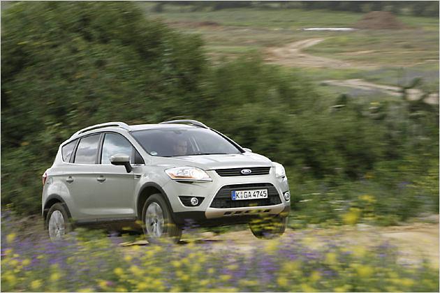 Feldweg-Heizer: Wahrscheinlich werden die wenigsten Kuga je auf solchen Pisten unterwegs sein