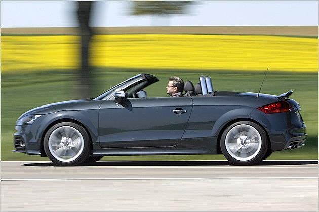 Die sportlichste Variante liegt zehn Millimeter tiefer als die anderen TT-Versionen