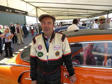 Tatra 603 B6-Fahrer John Hauglund.