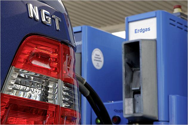 Das Erdgas-Tankstellennetz in Deutschland umfasst aktuell nur knapp 800 Tankstellen