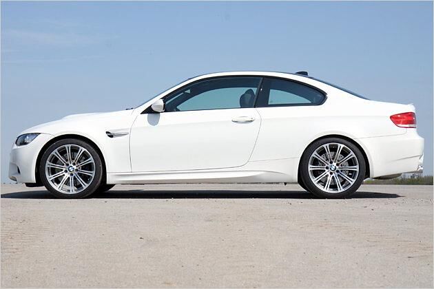 18-Zoll-Leichtmetallräder sind beim M3 Coupé Serie