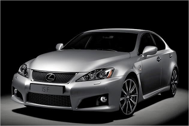 In Deutschland sehr selten: Der Lexus IS-F