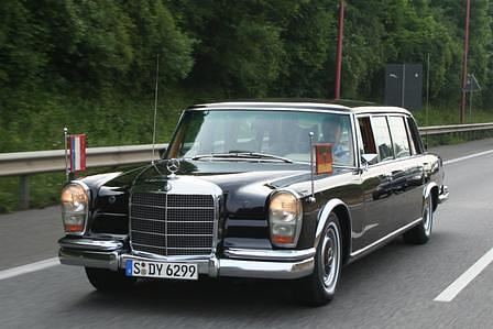 Peter Schellhammer und der Mercedes S 600 Pullman