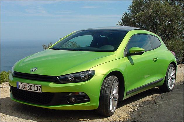 Die giftige Lackierung nennt sich "Viperngrün" und ist eine Hommage an den Ur-Scirocco