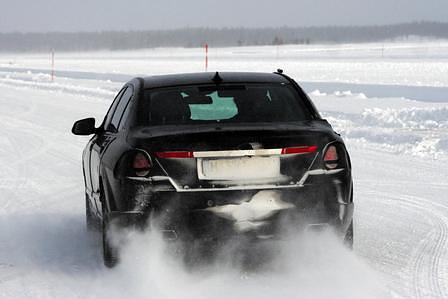 Erprobung 7er BMW in Arjeplog